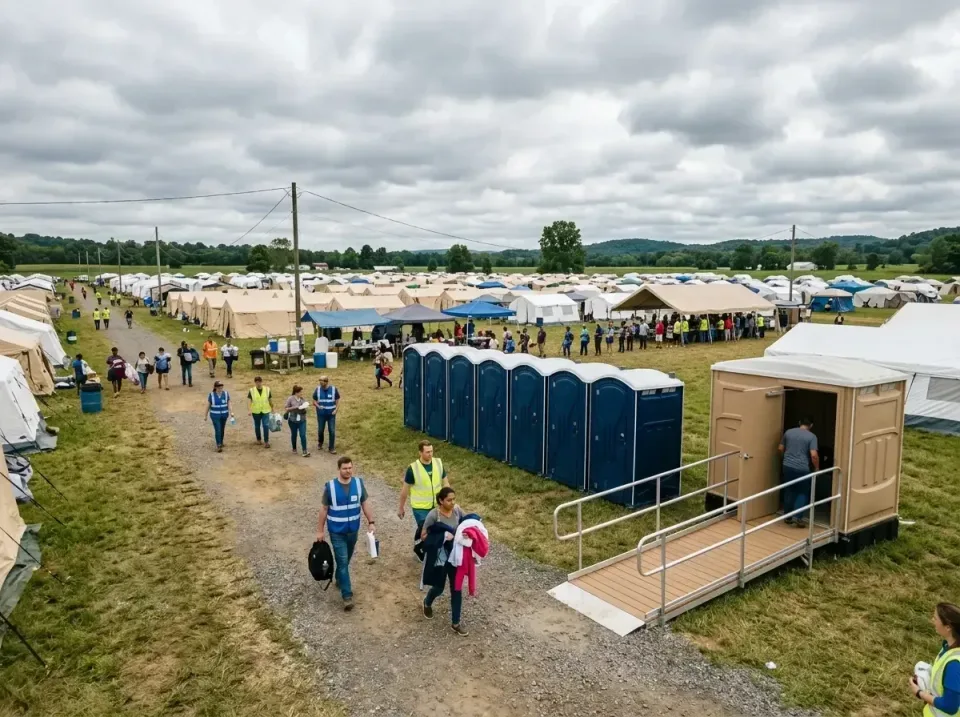 disaster-relief-camp-restrooms-010 — frequently asked questions, Dumpster & Portable Bathrooms Rental in New Albany, IN